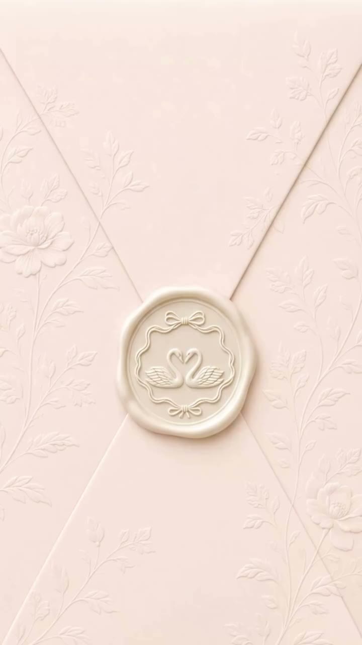 Invitación digital de quince años animada vista en un celular