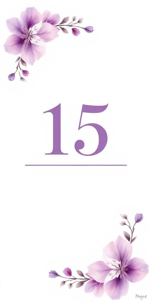 Diseño de invitación digital Lila Suave