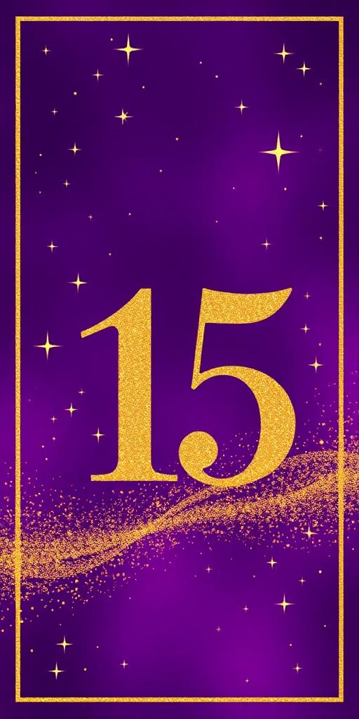 Diseño de invitación digital Violeta Gold